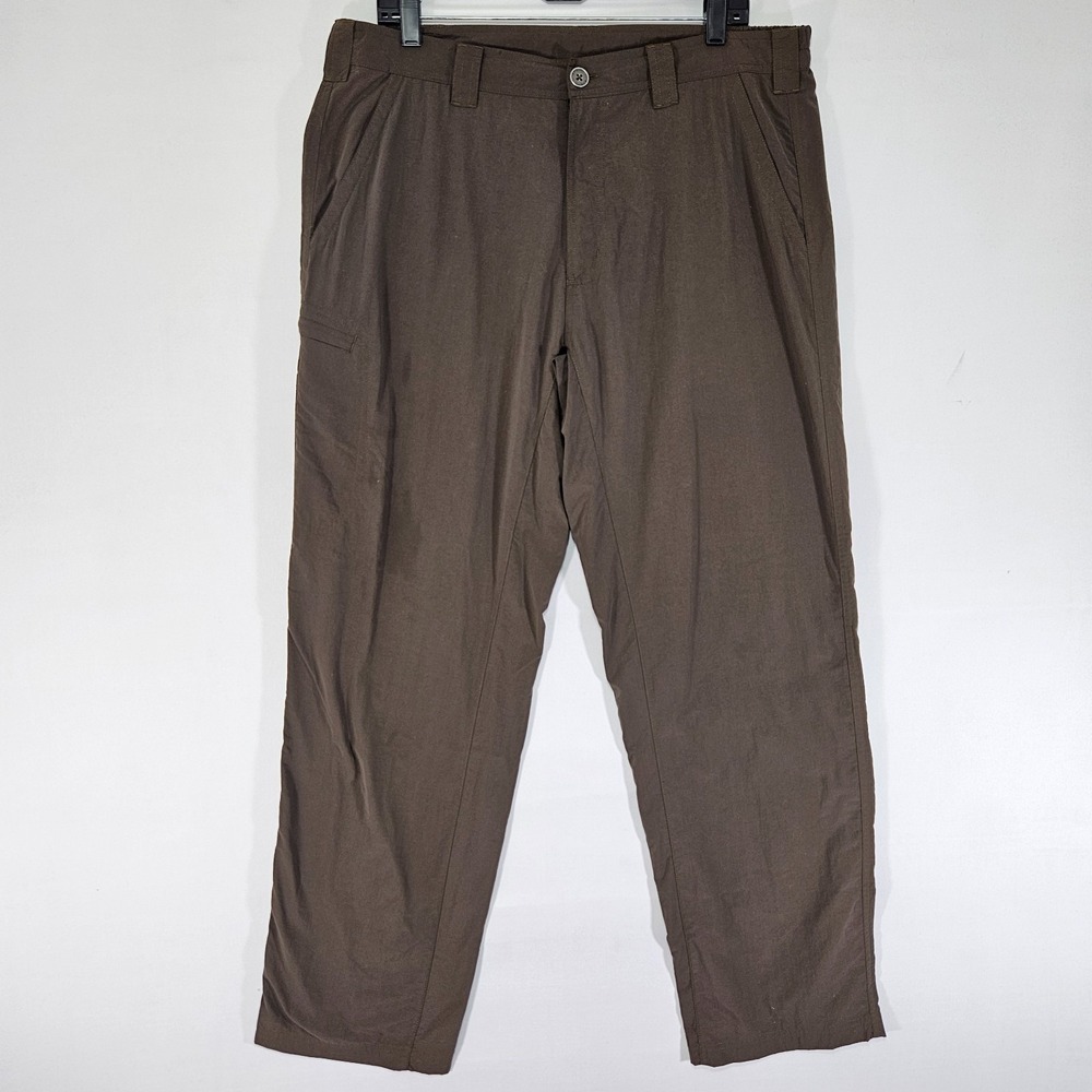 Exofficio‎ Men's Outdoor Hiking Pants Brown Nylon Size 36